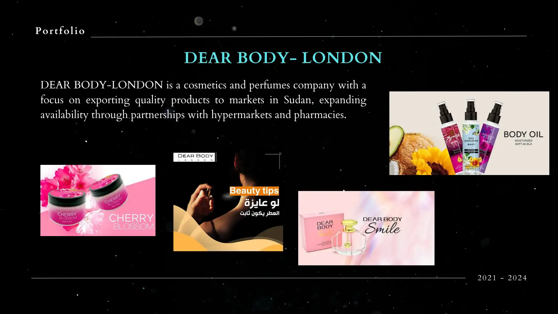 مشرف على وسائل التواصل الإجتماعي - DEAR BODY- LONDON